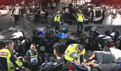 Diduga Hendak Balapan Liar, Nasib Puluhan Motor Ini Berakhir di Tangan Polres Bojonegoro