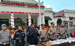Polrestabes Bandung Berantas Begal, Sebulan Terakhir Ungkap 15 Kasus dan Tangkap 19 Tersangka
