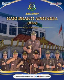 Hari Bhakti Adhyaksa ke-66, Kejari Pringsewu Teguhkan Komitmen Penegakan Hukum Berintegritas