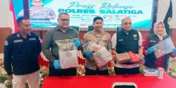 Polres Salatiga Bongkar Peredaran Narkoba, Hampir 6 Kg Ganja dan Sabu Disita, 2 Pengedar Ditangkap
