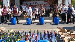 Ditresnarkoba Polda Jateng Ungkap 198 Kasus Narkoba dan 2.112 Miras, Selamatkan 66.316 Jiwa
