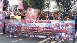 Dugaan Penculikan Aktivis, Massa Kepung DPRD Lebak: Desak Dalang Diungkap, Tak Ada yang Kebal Hukum