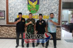 Perkuat Sinergi Pembinaan Pencak Silat, Pengurus IPSI Bengkulu Utara Audiensi dengan Dandim 0423/BU