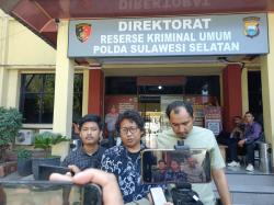 Kasus Kekerasan Jurnalis Darwin Fatir Terancam Mandek Lagi, KAJ Datangi Polda Sulsel