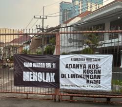 Warga Dharmahusada Permai Tolak Kos-Kosan, Klaim Bertentangan dengan Perda Surabaya