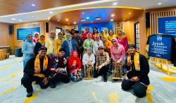 Angklung Srikandi Tebar Harmoni dari HUT LPDS hingga Kota Tua Jakarta, Gaungkan Pelestarian Budaya