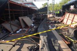 Breaking News: Petaka di Arena Drift Purwokerto, Tribun Roboh Sejumlah Pengunjung Terluka