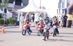 300 Rider Cilik Meriahkan Pushbike Street Racing Kids 2026 di Summarecon Crown Gading Bekasi