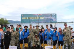 Pemulihan Pascabanjir Bandang 2025, Gabema dan TNI AL–US Navy Tanam 10 Ribu Mangrove di Tapteng