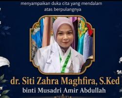 Siti Zahra Maghfira Dokter Muda Anak Direktur RSUD Sulbar, Ditemukan Meninggal di Apartemen Kalibata