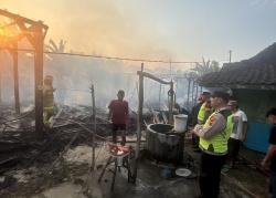 2 Rumah di Purwodadi dan 1 di Ngaringan Terbakar, Polisi Olah TKP