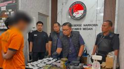 Kirim Narkoba Lewat Paket Ekspedisi, Dua Pria di Medan Labuhan Diringkus