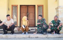 TMMD 129 Sedang Dikebut, Danramil Bruno dan Kades Watuduwur Tak Mau Kecolongan