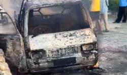 Mobil Pikap di Ponorogo Tiba-Tiba Terbakar, Pemilik Langsung Menghilang