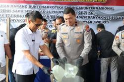 Polda Riau Musnahkan Narkoba Rp69,7 Miliar dari Jaringan Internasional 