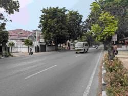 Perbaikan Jalan Jaksa Agung Suprapto Dimulai, Satlantas Lamongan Alihkan Arus Bertahap