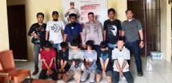 Polsek Kalukku Tangkap 6 Terduga Pencuri Mesin Katinting, Empat Nelayan di Mamuju Jadi Korban