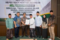 Langkah Awal STAI Nurul Iman Bandung, Resmi Beroperasi Usai Kantongi SK Kemenag