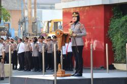 Pimpin Apel Perdana, AKBP Yenni Diarty Tekankan Pelayanan Humanis untuk Masyarakat