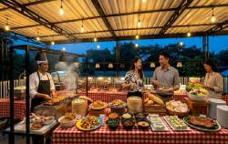 Destinasi Kuliner Baru di Bekasi! Hotel di Cikarang Ini Gelar Asian BBQ Feast