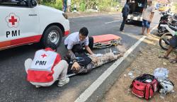 Kecelakaan Motor dan Mobil di Purworejo, Dua Orang Dilarikan ke Rumah Sakit