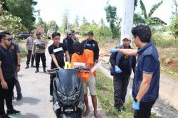 Rekonstruksi Kasus Pembunuhan Sopir Taksi Online di Maros, Tersangka Peragakan 24 Adegan