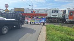 Jangan Asal Menerobos! Ini Alasan KAI Bandara Gencarkan Edukasi di Perlintasan Medan - Binjai