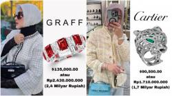 Fantastis, 7 Cincin Luxury Syahrini Total Harganya Rp72,6 Miliar   