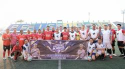 Maen Bola Sambil Belajar Lalu Lintas, Cara Unik Polantas Edukasi Generasi Muda