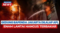 Pascakebakaran Gedung Bapenda, Gubernur Pramono Instruksikan 1.000 ASN Kerja dari Rumah