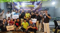 Turnamen Domino Ramaikan Opening ZET Cafe, Kapolres Jombang Turut Bertanding