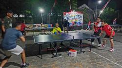 Turnamen Tenis Meja HUT ke 81 Kemerdekaan RI di Sambak Indah Purwodadi Diiikuti 40 Pemain