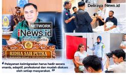Ridha Sah Putra Tegaskan Pelayanan Imigrasi Polonia Harus Humanis, Adaptif dan Mudah Diakses