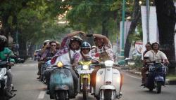 Keseruan Rayakan Kemerdekaan di Jepara, Pawai Motor Jadul dan Menikmati Senja Destinasi Wisata