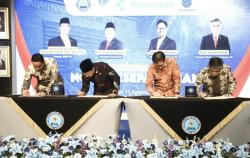BNN, Kemensos, Kemenkes dan Kemenaker Tandatangani MoU Penanganan Korban Napza Secara Terpadu