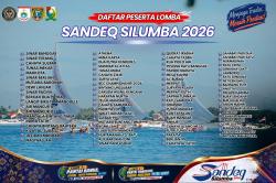 85 Sandeq Siap Berlaga, Ini Daftar Lengkap Peserta Sandeq Silumba 2026