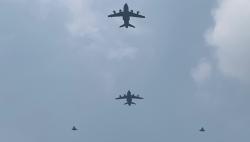 Langit Jakarta Bergemuruh! 81 Pesawat dan Helikopter Gladi Atraksi HUT RI