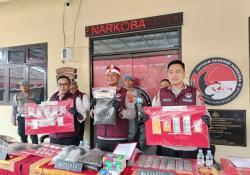 Polres Cianjur Ungkap 31 Kasus Narkoba, Sita Hampir 3 Kg Tembakau Sintetis