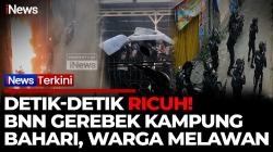 BNN Gerebek Sarang Narkoba Kampung Bahari Sita Aset Rp39,95 M, Bos Gendut di Salon Dicokok