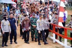 Jembatan Presisi Merah Putih Resmi Dibuka, Warga Bandar Kagungan Raya Kini Punya Akses Baru