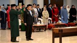 Timur Tumanggor Resmi Dilantik Menjadi Pj Sekdaprov Sumut, Ini Pesan Bobby Nasution