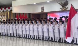 Khidmat! 70 Putra-Putri Terbaik Kendal Resmi Dikukuhkan Jadi Anggota Paskibra