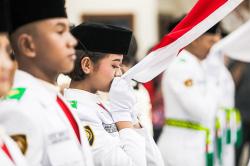 Kisah Anak Petani Jadi Paskibraka Jateng, Bercita-cita Jadi Kowad dan Ingin Banggakan Sang Ibu