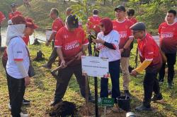 1.708 Pohon Ditanam di IKN, Catat Rekor MURI