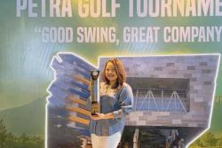 Sempat Pesimistis dan Kena Double Bogey, Kristina Malah Sabet BGO Ladies Petra Golf Tournament 2026