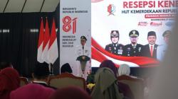 Dari Pendopo Malowopati, Bupati Bojonegoro Ikuti Resepsi HUT RI di Istana Negara Secara Daring