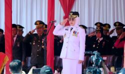 Bupati Gowa Pimpin Upacara HUT ke-81 RI, Paskibraka Sukses Kibarkan Merah Putih
