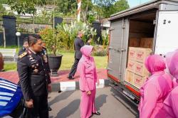 Polda Jateng Kirim 10 Truk Bantuan Logistik dan Tim Medis untuk Korban Gempa NTT