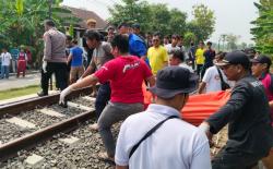 KA Batara Kresna Tertemper Pesepeda di Sukoharjo, Korban Tewas Terpental 40 Meter