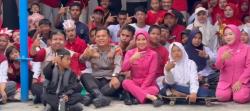 Rayakan HUT ke-81 RI, Kapolres Subang Beri Motivasi Siswa SLB Negeri Trituna